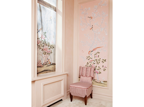 de Gournay, Earlham Chinoiserie, New York