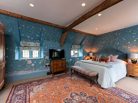 de Gournay, Chelsea, Chinoiserie, Hand Painted, Cotswolds