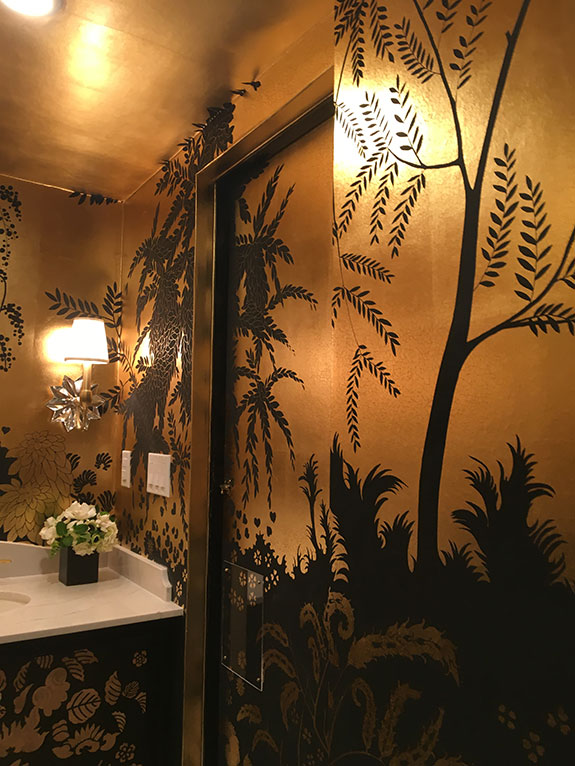 de Gournay, Rateau, San Francisco, hand painted, scenic wallpaper, gilded, design collection