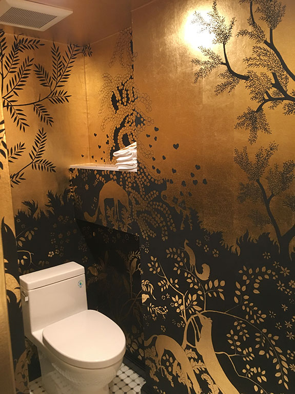 de Gournay, Rateau, San Francisco, hand painted, scenic wallpaper, gilded, design collection